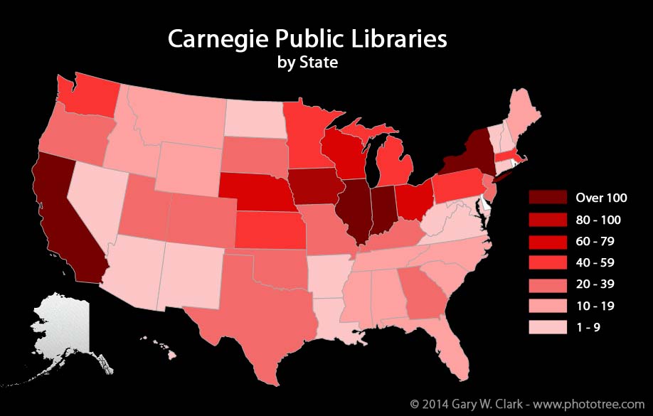 Carnegie Library Map