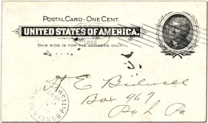 1899 Postcard